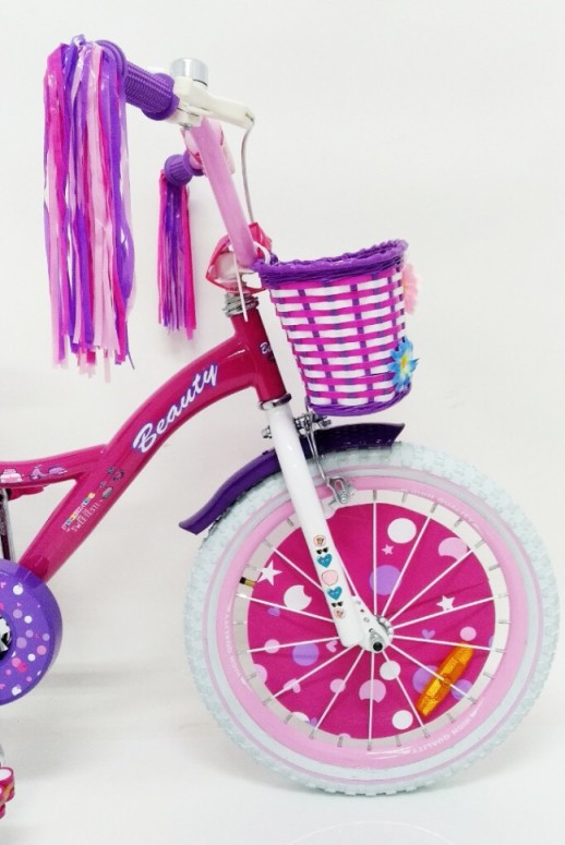 Велосипед двоколісний дитячий BEAUTY-2 19ВВ02 18" рожевий