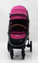 Коляска дитяча PANAMERA C689 Pink Рожева
