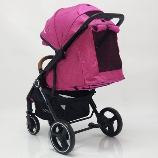 Коляска дитяча PANAMERA C689 Pink Рожева