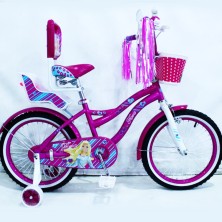 Велосипед двоколісний дитячий RUEDA Flora 18" рожевий