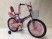 Велосипед дитячий двоколісний Racer-girl фіолетовий колеса 18''