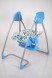 Стільчик-гойдалка трансформер для годування TS-10 блакитний колір