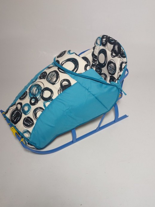 Теплий зимовий конверт-чохол для санок універсальний 