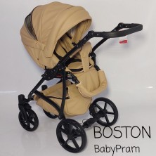 Коляска дитяча BOSTON 2в1 екошкіра
