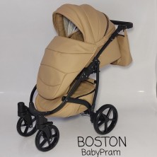 Коляска дитяча BOSTON 2в1 екошкіра