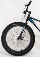 Гірський велосипед S800 HAMMER EXTRIME чорно-синій колеса 26’’х4,0 алюмінієва рама 17’’ 