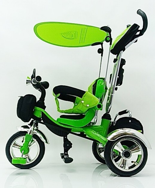 Велосипед дитячий триколісний  Lexus-Trike LX-570 air wheels зелений  