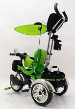 Велосипед дитячий триколісний  Lexus-Trike LX-570 air wheels зелений  