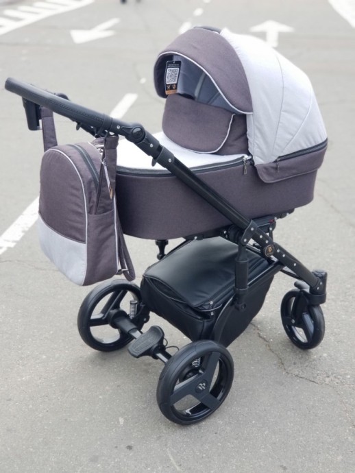 Коляска дитяча ALMONDO 2в1 текстиль