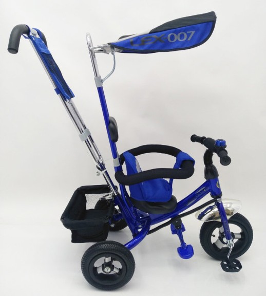 Велосипед Lex-007 (10/8 AIR wheels) Blue