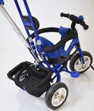Велосипед дитячий триколісний Lex-007 (10/8 EVA wheels) Blue синій