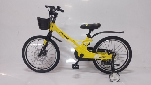 Велосипед дитячий двоколісний Mars-2 Evolution 20 дюймів жовтий