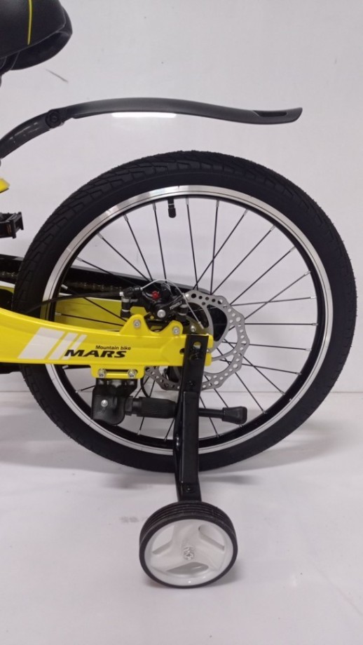 Велосипед дитячий двоколісний Mars-2 Evolution 20 дюймів жовтий