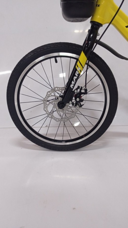 Велосипед дитячий двоколісний Mars-2 Evolution 20 дюймів жовтий