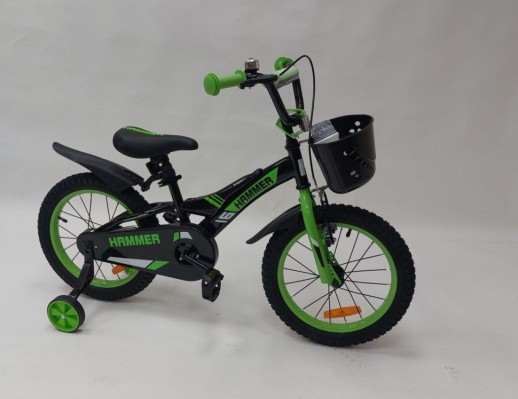 Велосипед дитячий двоколісний Hammer Smart H2021 зелений 20 дюймів