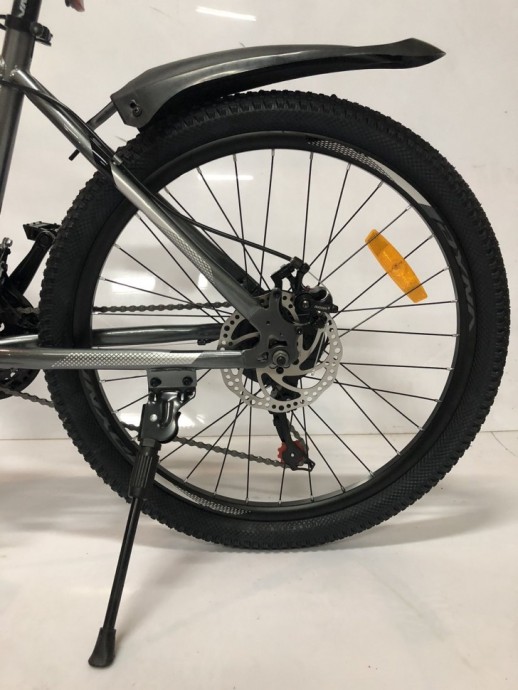 Гірський велосипед DYNA D50 сірий колеса 24'' рама 16''