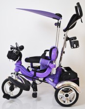 Велосипед дитячий триколісний Lexus-Trike LX-570 air wheels Purple фіолетовий