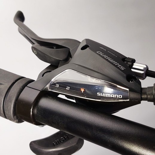 Гірський велосипед S300 BLAST чорно-зелений колеса 27.5'' рама 18''