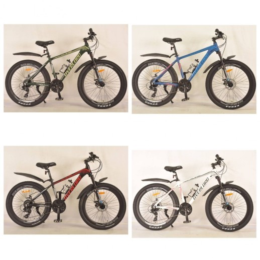 Гірський велосипед S700 Mercury OVERLORD зелений колеса 26'' рама 17'' промпідшипник