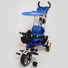 Велосипед дитячий триколісний Lexus-Trike LX-600 eva wheels Blue синій