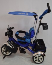 Велосипед дитячий триколісний Lexus-Trike LX-600 eva wheels Blue синій