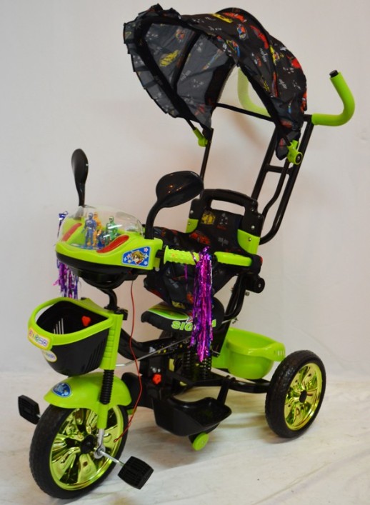 Велосипед дитячий триколісний WS-828R-2 (NP) Boy зелений