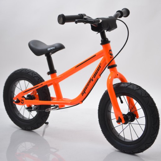 Біговел 12" (BRN) B-2 помаранчевий колеса з камерою