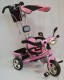 Велосипед дитячий триколісний WS862EW-M Pink рожевий (світиться фара)