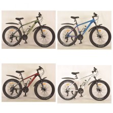 Гірський велосипед S700 Mercury OVERLORD біло-сірий колеса 26'' рама 17'' промпідшипник