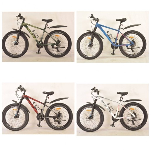 Гірський велосипед S700 Mercury OVERLORD синій колеса 24'' рама 14'' промпідшипник