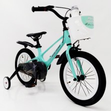 Велосипед 16-SHADOW Магниевая рама (Magnesium). Бирюзовый