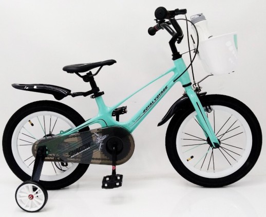 Велосипед 16-SHADOW Магниевая рама (Magnesium). Бирюзовый