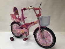 Велосипед дитячий двоколісний Racer-girl рожевий колеса 18''