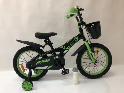 Велосипед дитячий  - Hammer Smart -H2021 ,20 дюймов,  цвет  Зеленый\ Оранжевый\ Синий